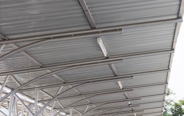 installing Long Oak metal roofing